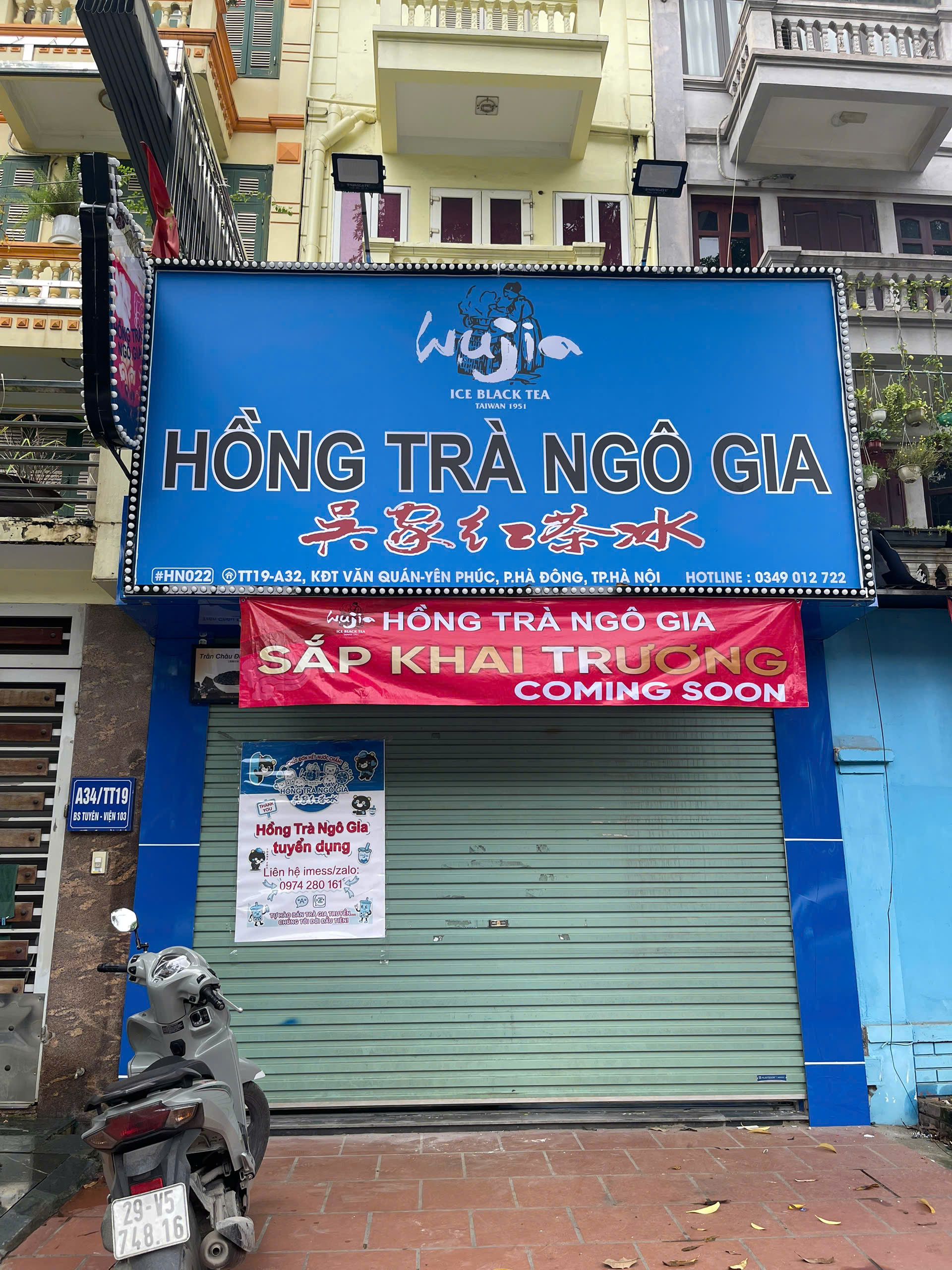 Cung Cấp lắp đặt thiết bị lạnh, quầy pha chế tại Chuỗi Hồng Trà Ngô Gia&nbsp;